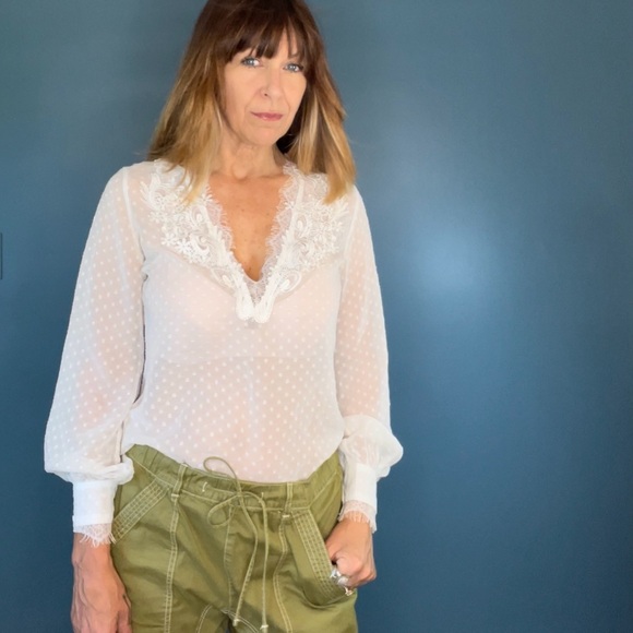 Romantic White Lace Top - Picture 13 of 16